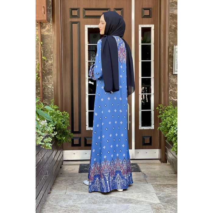 Moda Çizgi Tesettür Elbise