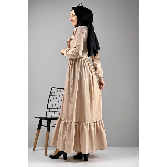 Moda Çizgi Tesettür Elbise