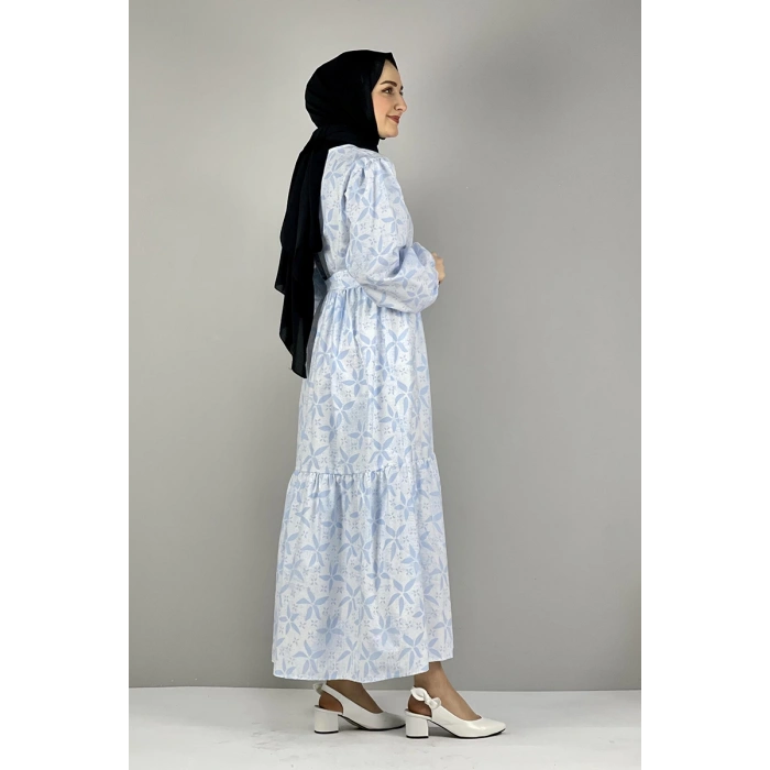 Moda Çizgi Tesettür Elbise