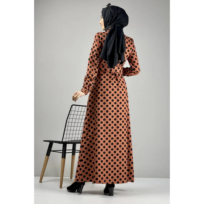 Moda Çizgi Tesettür Elbise