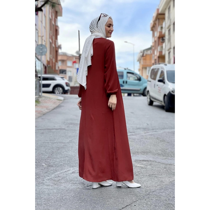 Moda Çizgi Tesettür Elbise