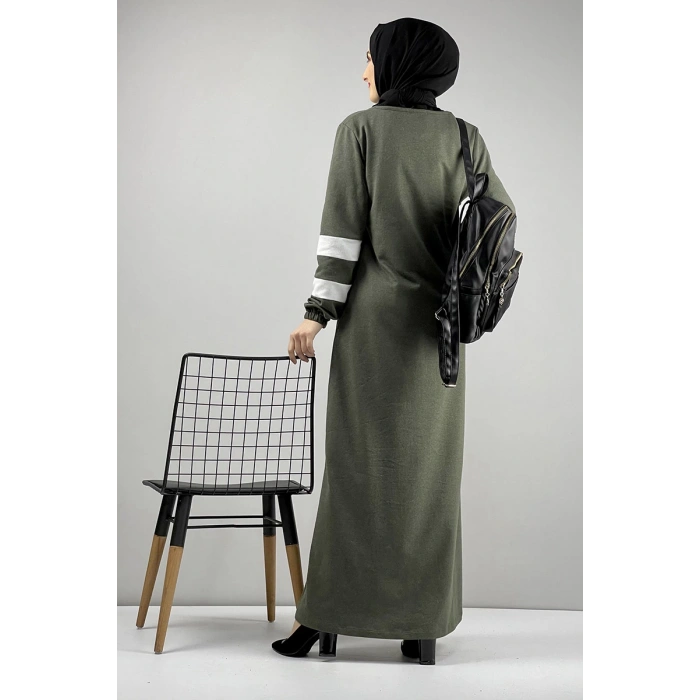 Moda Çizgi Tesettür Elbise