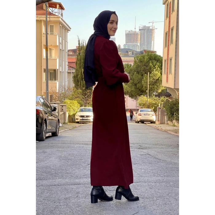 Moda Çizgi Tesettür Elbise