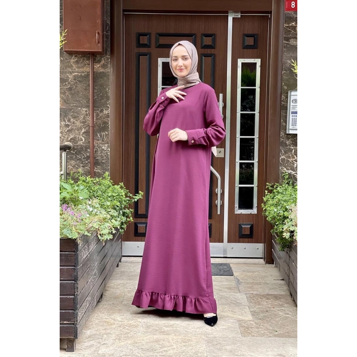 Moda Çizgi Tesettür Elbise