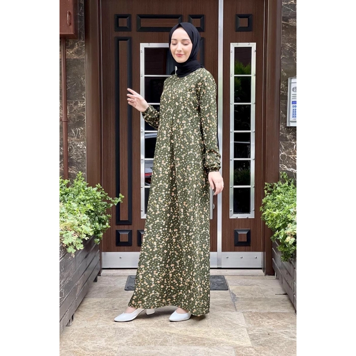 Moda Çizgi Tesettür Elbise