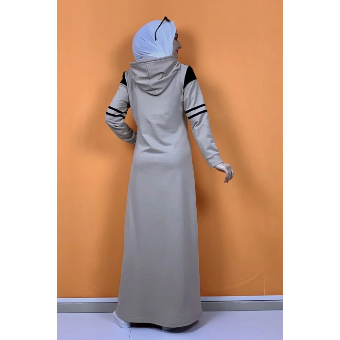 Moda Çizgi Tesettür Elbise