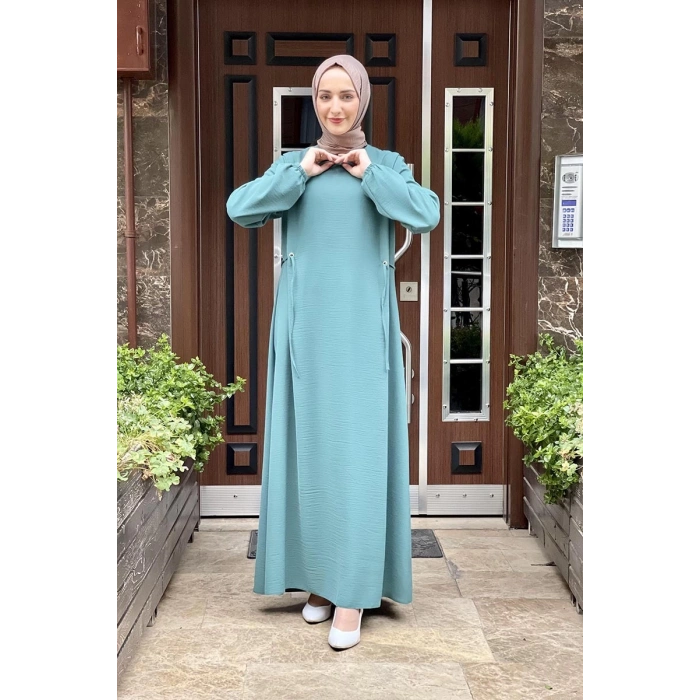 Moda Çizgi Tesettür Elbise