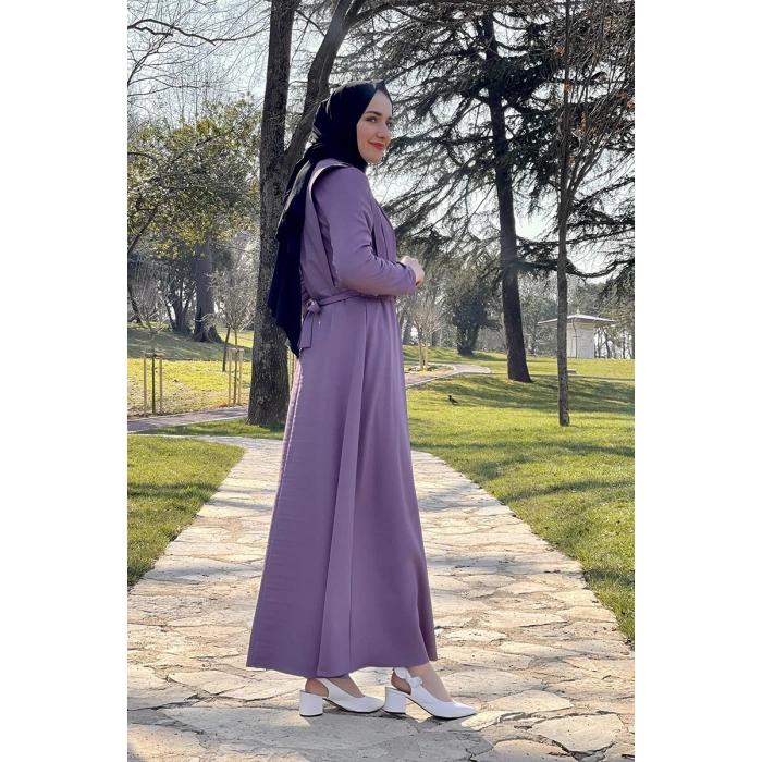 Moda Çizgi Tesettür Elbise