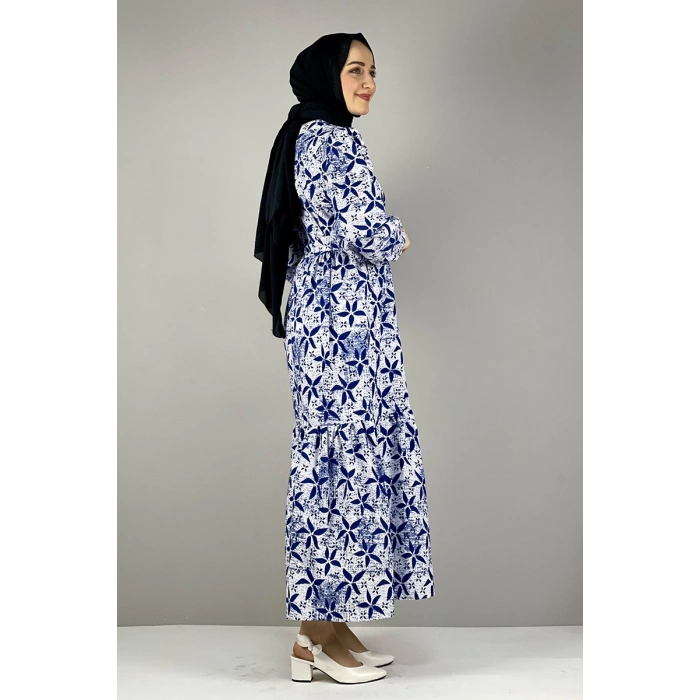 Moda Çizgi Tesettür Elbise
