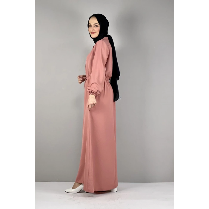 Moda Çizgi Tesettür Elbise