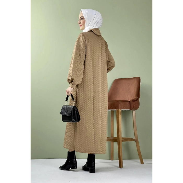 Moda Çizgi Tesettür Elbise