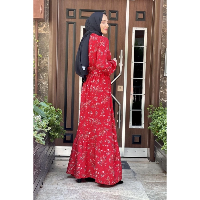 Moda Çizgi Tesettür Elbise