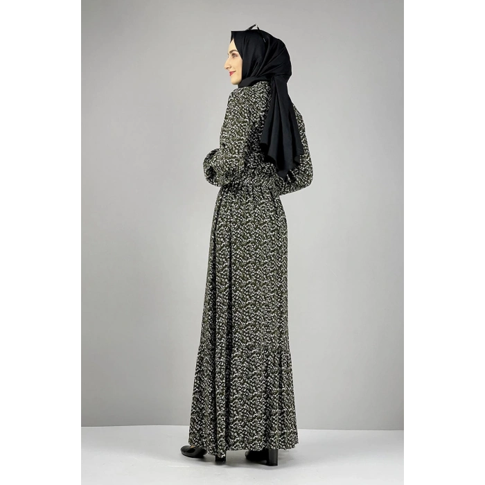 Moda Çizgi Tesettür Elbise