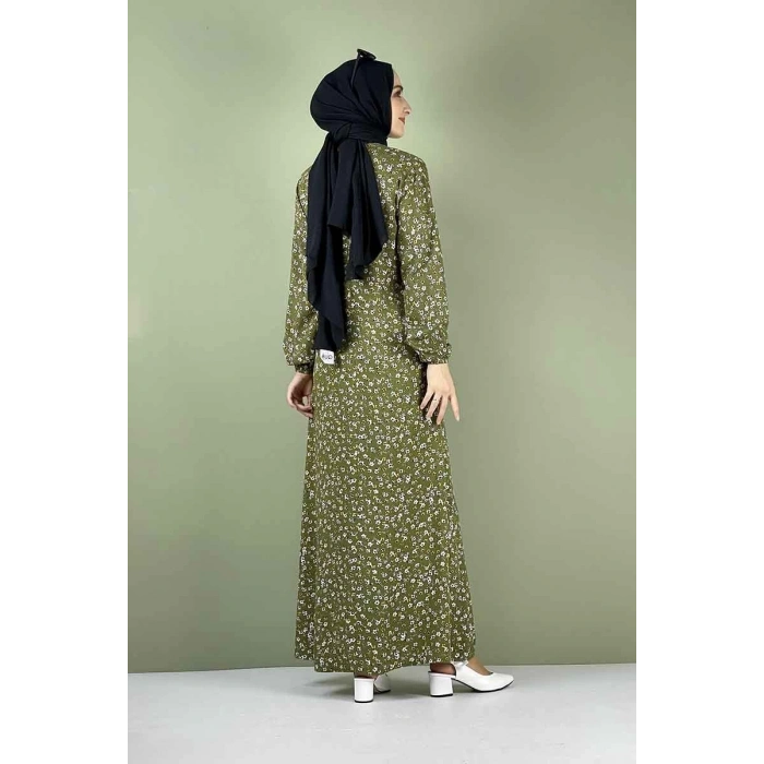 Moda Çizgi Tesettür Elbise