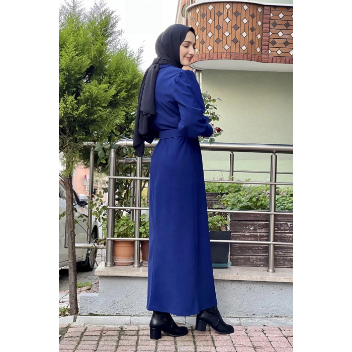 Moda Çizgi Tesettür Elbise