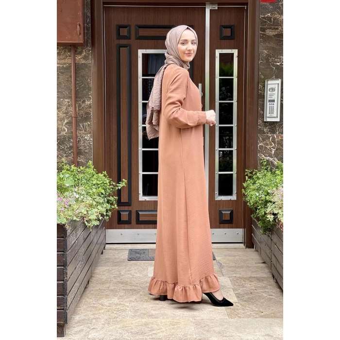 Moda Çizgi Tesettür Elbise