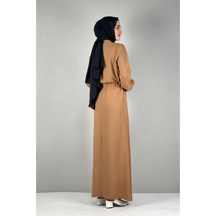 Moda Çizgi Tesettür Elbise