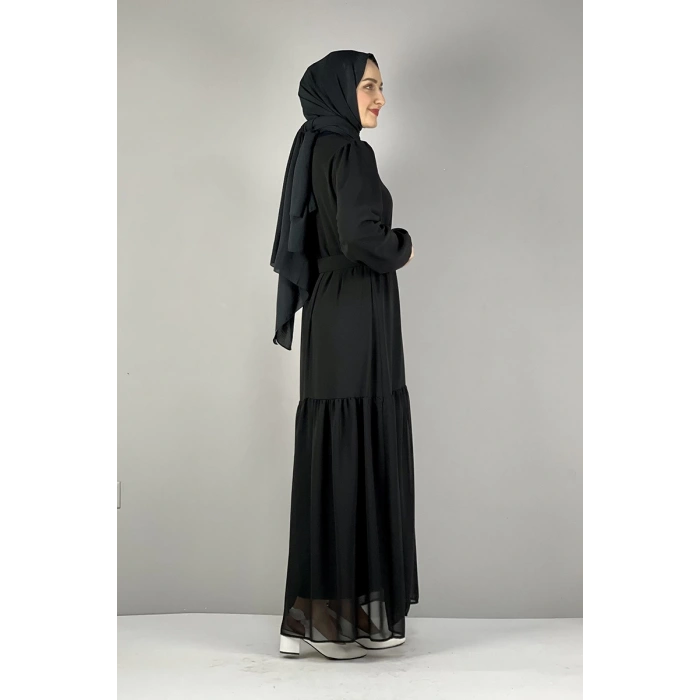 Moda Çizgi Tesettür Elbise