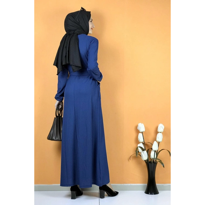 Moda Çizgi Tesettür Elbise