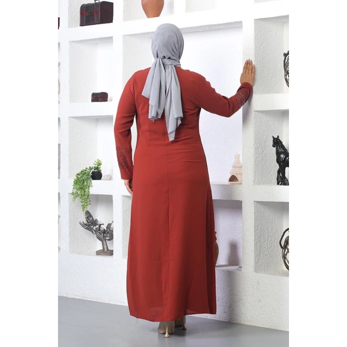 Moda Çizgi Tesettür Elbise