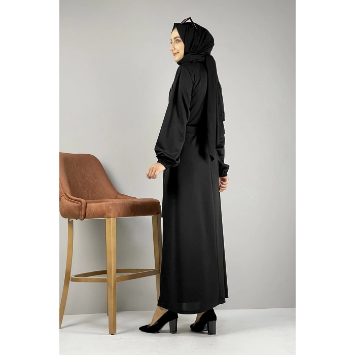 Moda Çizgi Tesettür Elbise