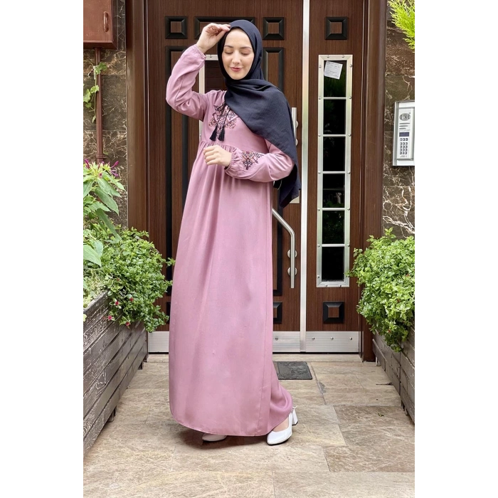 Moda Çizgi Tesettür Elbise