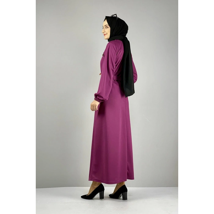 Moda Çizgi Tesettür Elbise