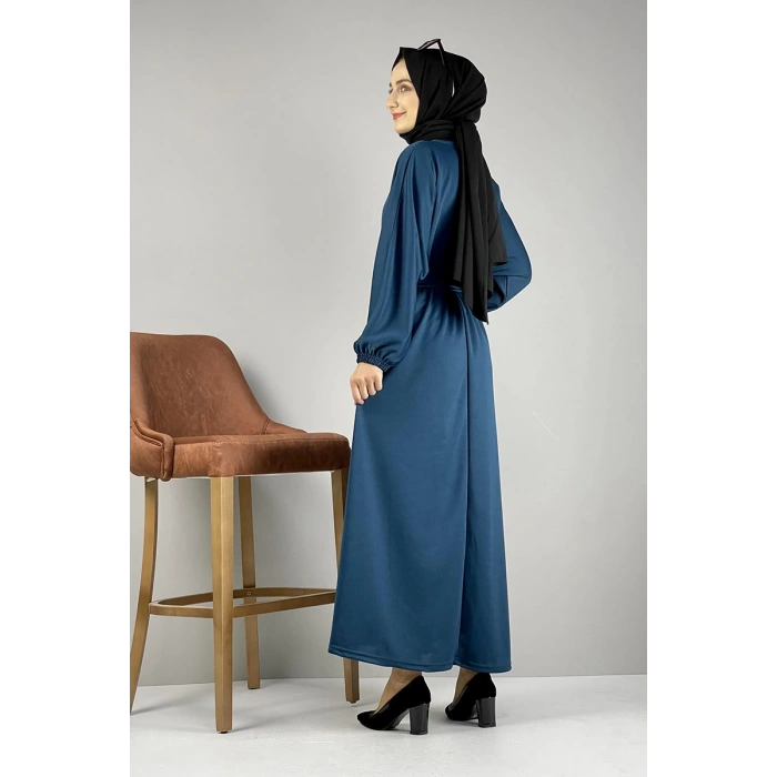 Moda Çizgi Tesettür Elbise