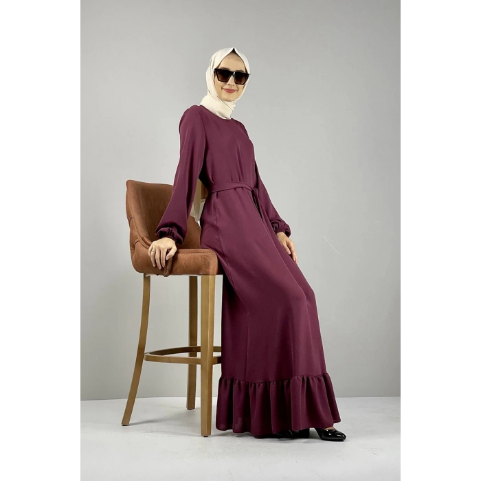 Moda Çizgi Tesettür Elbise