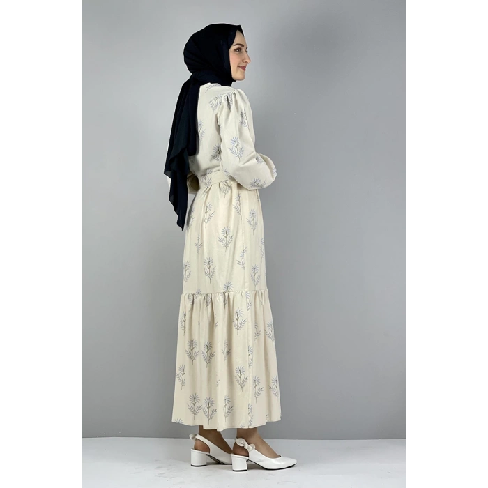 Moda Çizgi Tesettür Elbise