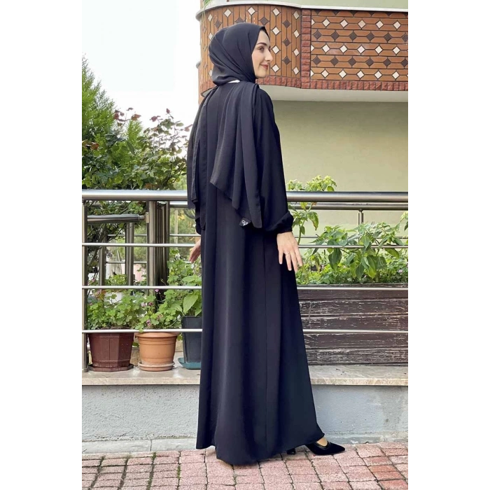 Moda Çizgi Tesettür Elbise