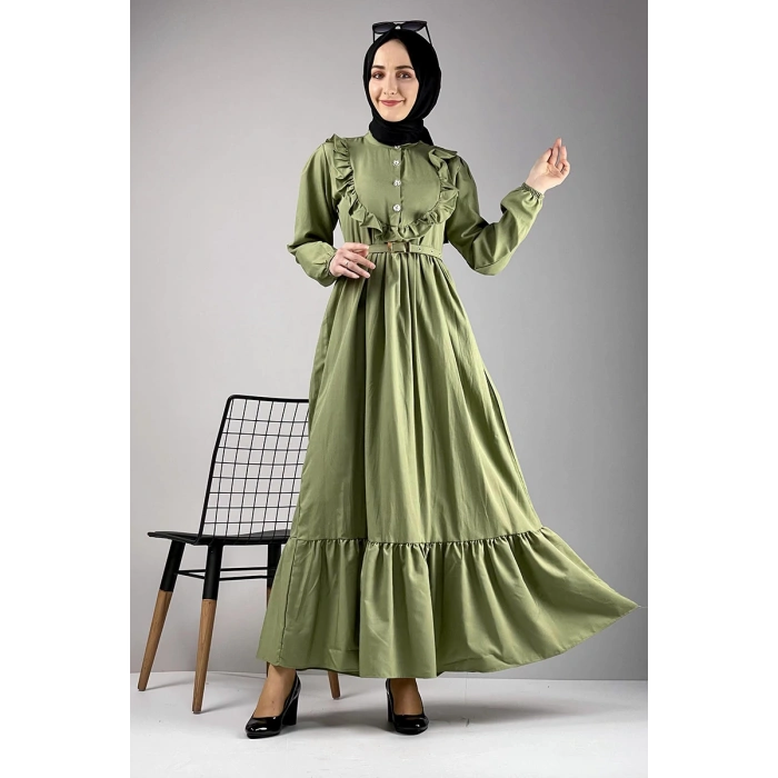 Moda Çizgi Tesettür Elbise