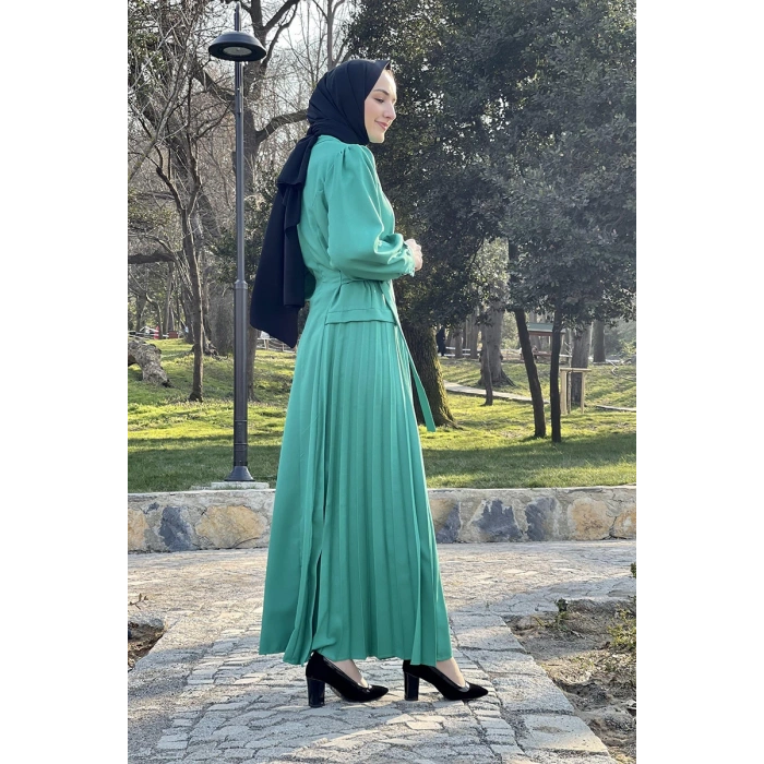 Moda Çizgi Tesettür Elbise