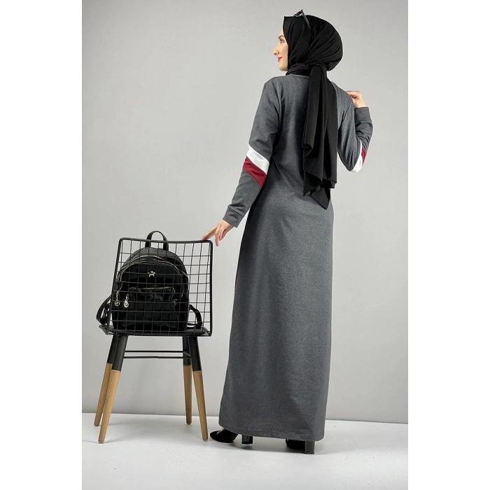 Moda Çizgi Tesettür Elbise