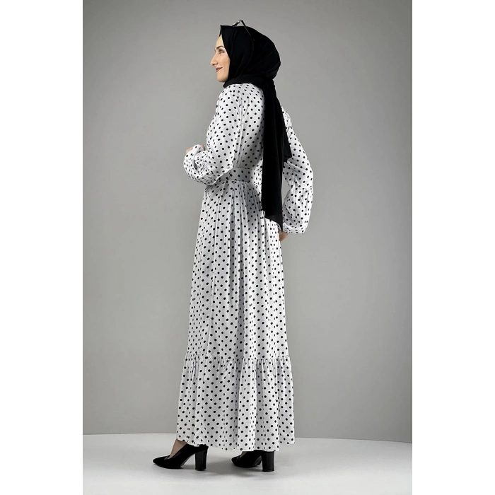 Moda Çizgi Tesettür Elbise