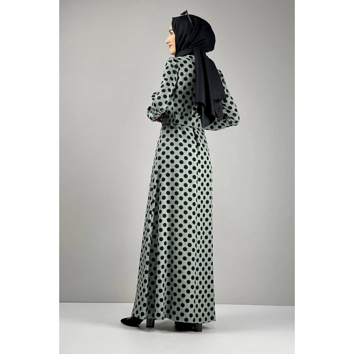 Moda Çizgi Tesettür Elbise