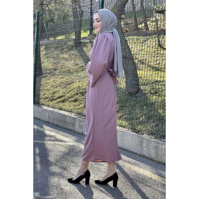 Moda Çizgi Tesettür Elbise