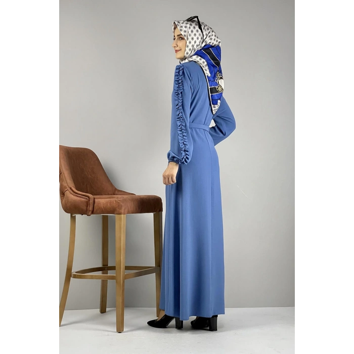 Moda Çizgi Tesettür Elbise