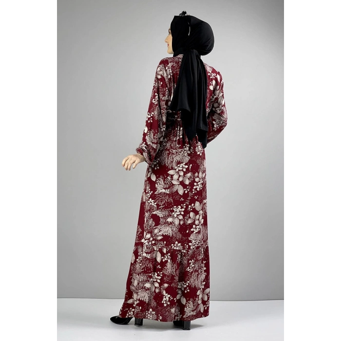 Moda Çizgi Tesettür Elbise