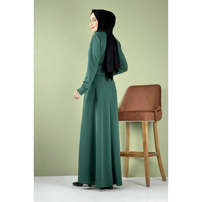 Moda Çizgi Tesettür Elbise