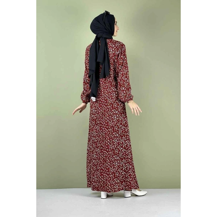 Moda Çizgi Tesettür Elbise