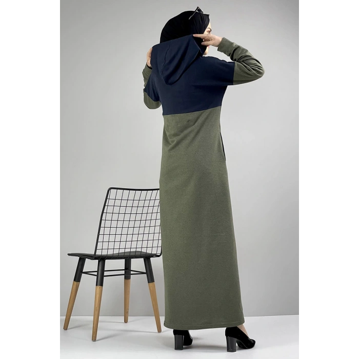 Moda Çizgi Tesettür Elbise