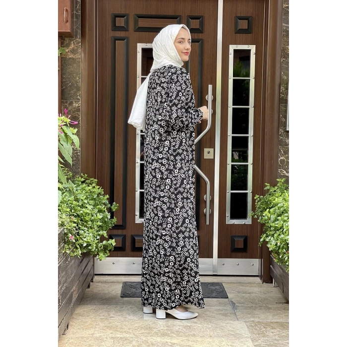 Moda Çizgi Tesettür Elbise