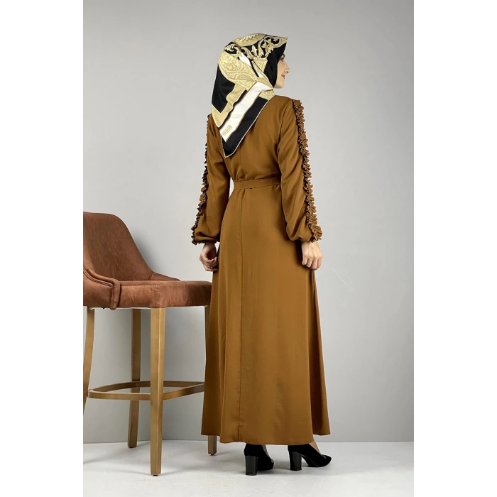 Moda Çizgi Tesettür Elbise