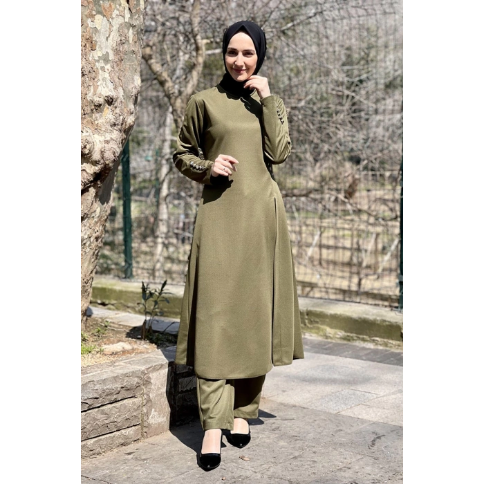 Moda Çizgi Tesettür Takım