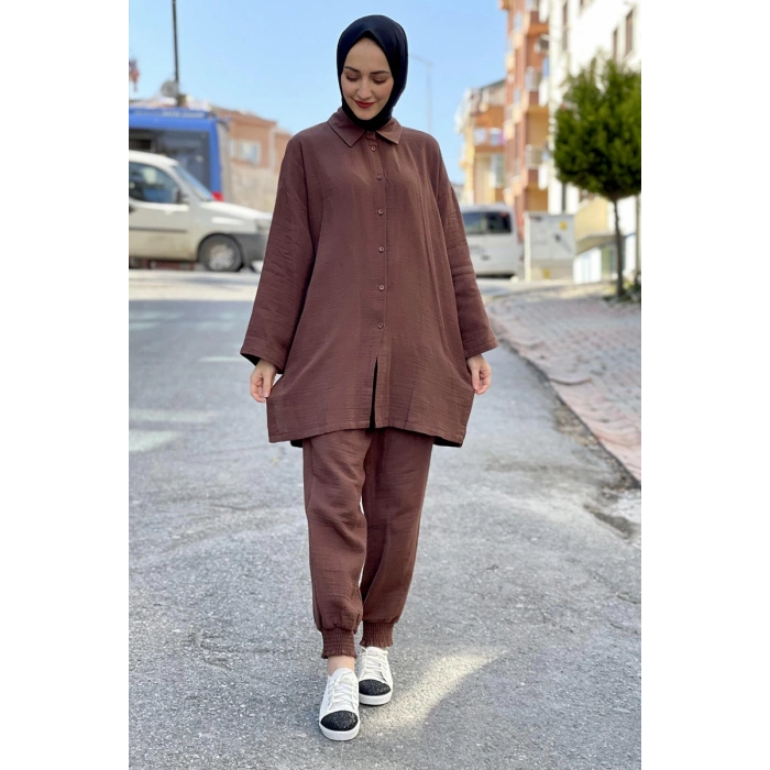 Moda Çizgi Tesettür Takım