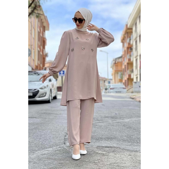 Moda Çizgi Tesettür Takım