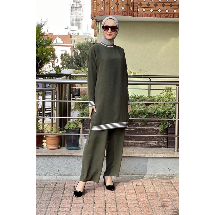 Moda Çizgi Tesettür Takım