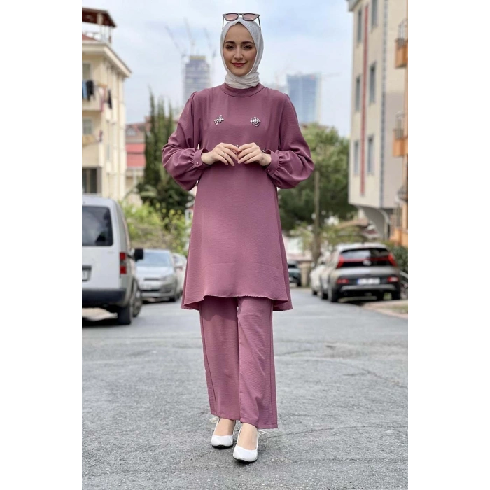 Moda Çizgi Tesettür Takım