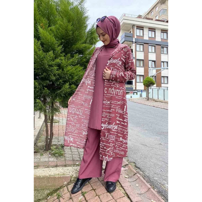 Moda Çizgi Tesettür Takım